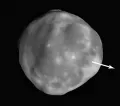 Утрированное представление о фигуре Луны как трёхосном эллипсоиде инерции