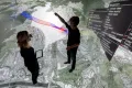 Сотрудники Центра высокопроизводительных вычислений в среде виртуальной реальности на основе технологии CAVE. Штутгарт. 2021