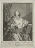 Георг Фридрих Шмидт. Портрет архиепископа Камбре. 1741