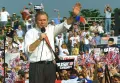 Джордж Буш-младший во время президентской кампании 2000