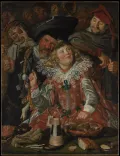 Франс Халс. Весёлое общество. 1616–1617