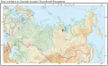 Река Анабар и её бассейн на карте России