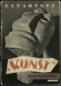 Путеводитель по выставке «Дегенеративное искусство». 1937. Обложка