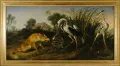 Лиса и цапли. 1630-е гг. Художники: Франс Снейдерс, Ян Вильденс