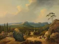 Никанор Чернецов. Вид Каралезской долины в Крыму. 1839