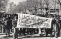 Демонстрация членов Ассамблеи Каталонии