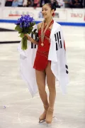 Ким Ён А – победительница чемпионата мира по фигурному катанию. Лос-Анджелес. 2009