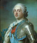 Морис-Кантен де Латур. Портрет короля Франции Людовика XV. 1748