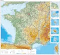 Общегеографическая карта Франции