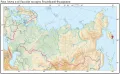 Река Авача и её бассейн на карте России