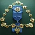 Орден Святого Андрея Первозванного со звездой, лентой и цепью