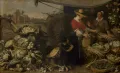 Овощная лавка. 1618–1621. Художники: Франс Снейдерс, Ян Вильденс