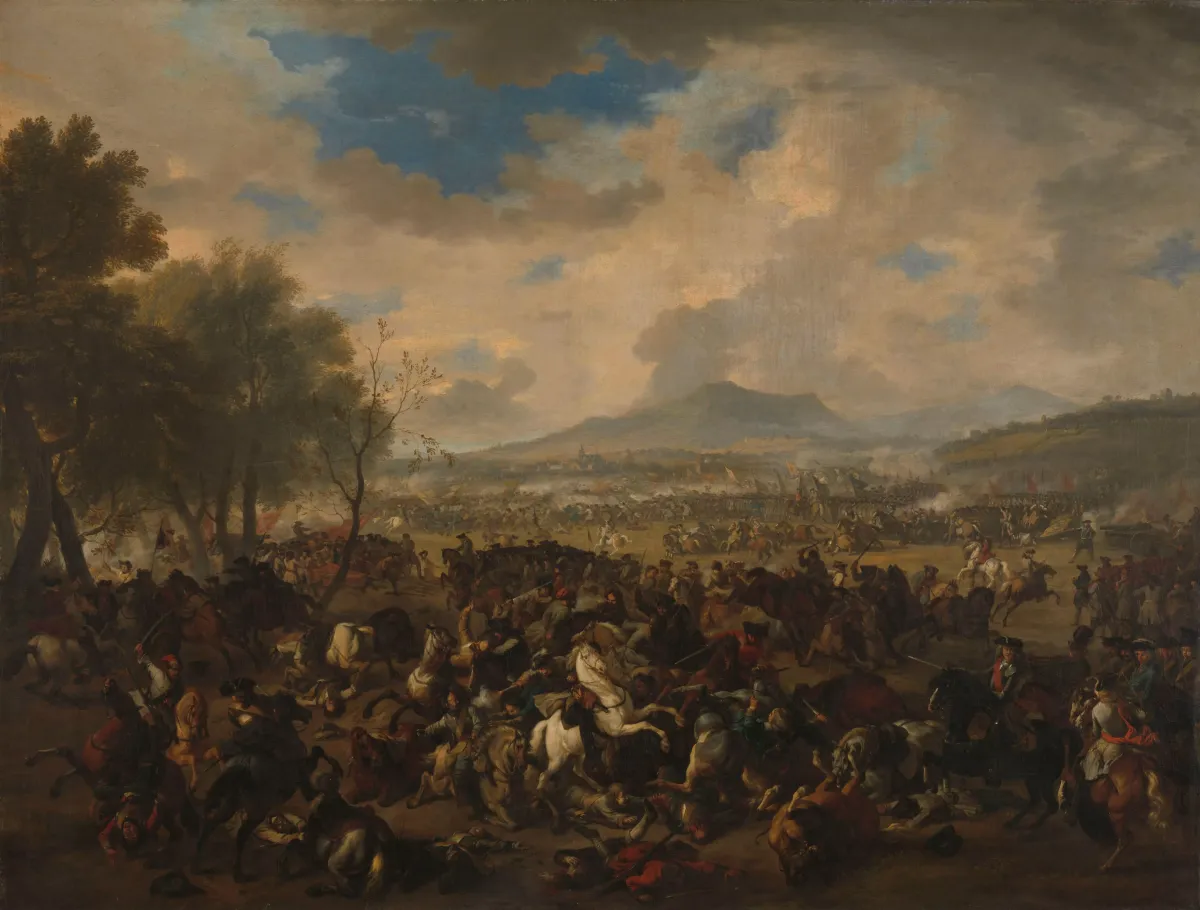 Габсбурги потерпели поражение. Битва при Рамильи 1706.