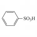 Структурная формула бензолсульфокислоты