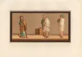 Виктор Стегер. Сцена комедии, изображённая на стене Дома Столетия, Помпеи