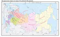 Федеральные округа на карте России
