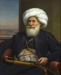 Огюст Кудер. Портрет Мухаммада Али Египетского. 1841
