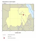 Абу-Эртейла на карте Судана