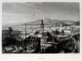 Тунис. Вид города. 1862