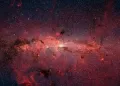 Инфракрасное изображение центра нашей Галактики