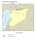 Джаде-эль-Мугара на карте Сирии
