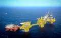 Разработка газового месторождения Калзин в Северном море (континентальный шельф Великобритании). 8 апреля 2019