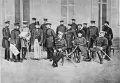 Отто фон Бисмарк и его штаб в Версале. Февраль 1871
