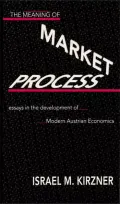 The meaning of market process