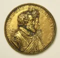 Гийом Дюпре. Медаль с портретами Генриха IV и Марии Медичи. 1603