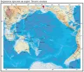 Берингов пролив на карте Тихого океана
