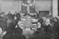 Подписание мирного договора между РСФСР и Латвийской республикой. Рига. 11 августа 1920
