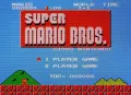 Заставка видеоигры «Super Mario Bros.» для Nintendo Entertainment System. Разработчик Nintendo. 1985