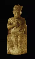 Статуэтка Хеопса (Хуфу). IV династия. Ок. 2604–2581 до н. э.