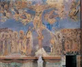Чимабуэ. Распятие. Фреска в трансепте Верхней церкви Сан-Франческо в Ассизи. Ок. 1288–1290/1292
