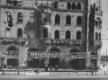 Разрушенный фасад «Романского кафе», Берлин. 1945