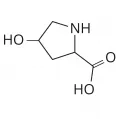 Структурная формула 4-гидроксипролина