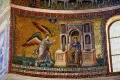 Пьетро Каваллини. Благовещение. Мозаика церкви Санта-Мария-ин-Трастевере, Рим. 2-я половина 1290-х гг.
