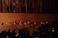 Руслан Хасбулатов председательствует на X чрезвычайном съезде народных депутатов после отключения электричества в Доме Советов