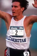 Чемпион Игр XXVI Олимпиады по пятиборью Александр Парыгин. 1996