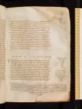 Платон. Диалог «Софист». Фолио из рукописи «Codex Clarkianus»
