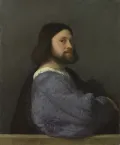 Тициан. Портрет мужчины с голубым рукавом (Джироламо Барбариго). Ок. 1510
