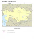Чирик-Рабат на карте Казахстана