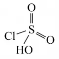Структурная формула хлорсульфоновой кислоты