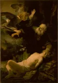 Рембрандт. Жертвоприношение Авраама. 1635
