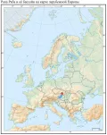 Река Раба и её бассейн на карте зарубежной Европы