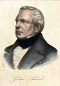 Портрет Густава Шваба. Ок. 1850