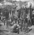 Церемония похорон жертв расстрела в Одалене