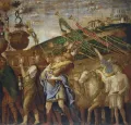 Андреа Мантенья. Четвёртая сцена из серии «Триумфы Цезаря». Ок. 1485–1506