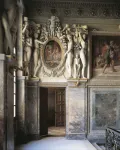 Франческо Приматиччо. Скульптурное и фресковое оформление покоев госпожи д'Этан. Дворец Фонтенбло. 1541–1544