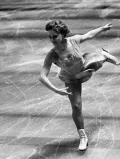 Габриэле Зейферт во время соревнований. Восточный Берлин. 1970